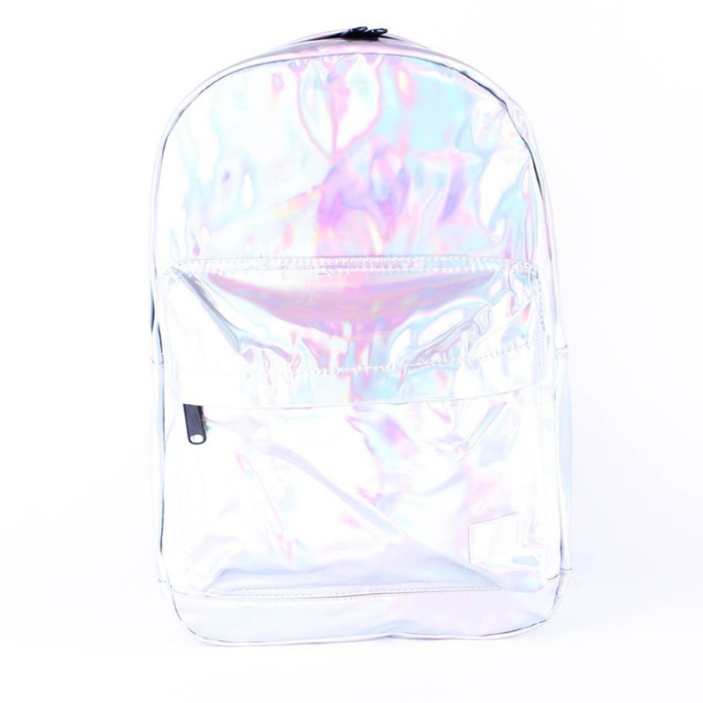 NEW holo holographic school backpack